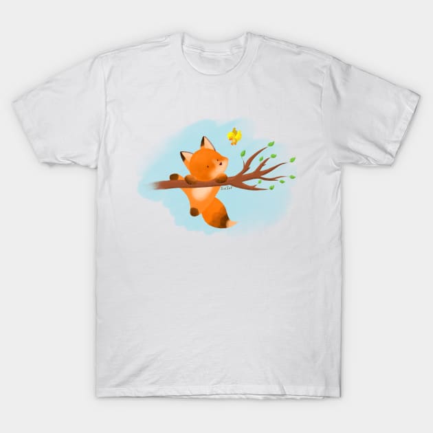 The Little Fox T-Shirt by suesaf